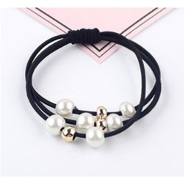 MM - Ikat Rambut Ala Korea Import Murah 1966 Ikat Rambut Korea Ikat Rambut Pendek Ikat Rambut Lucu-1966 HITAM