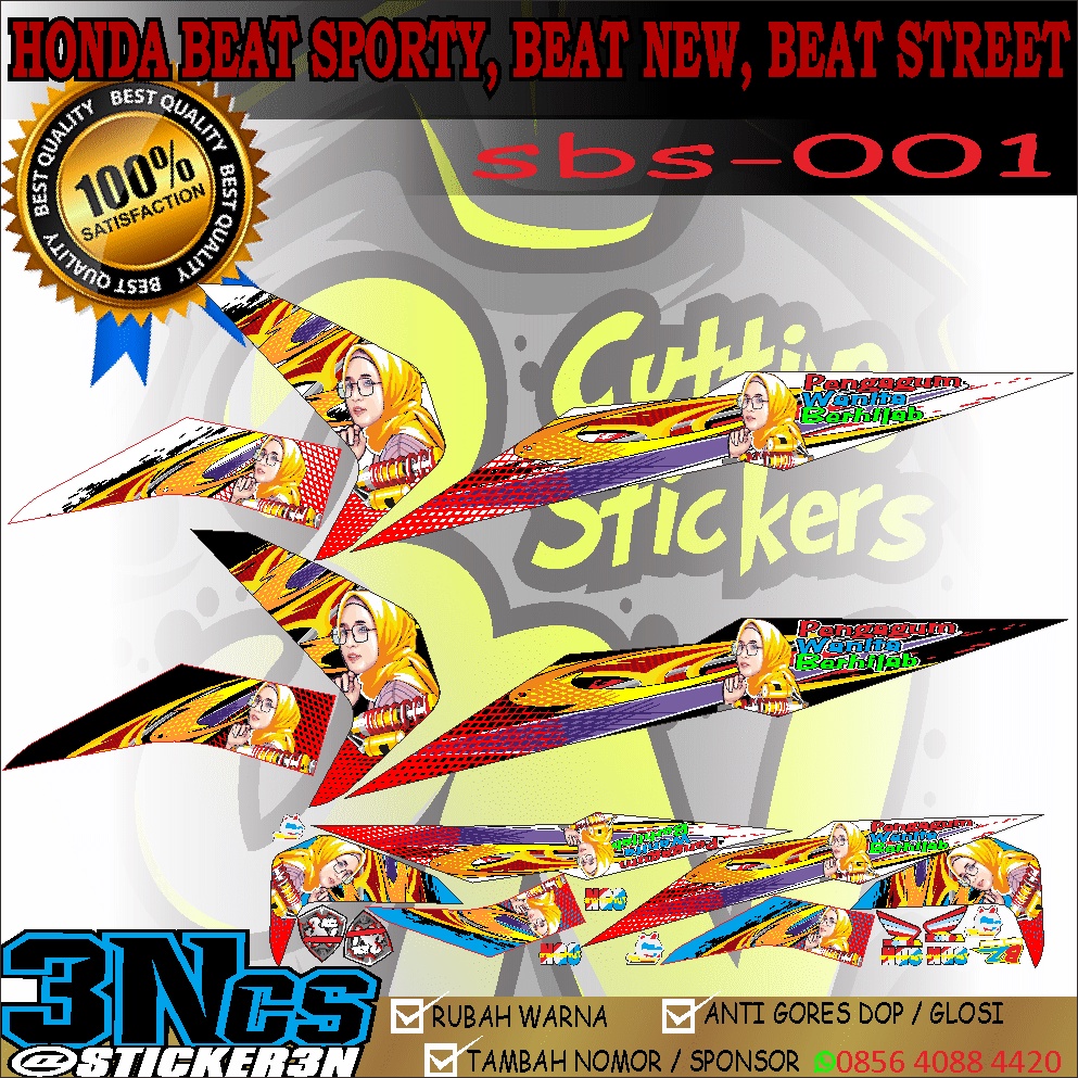 stripping honda new beat fi, stripping beat fi new 2017-2019