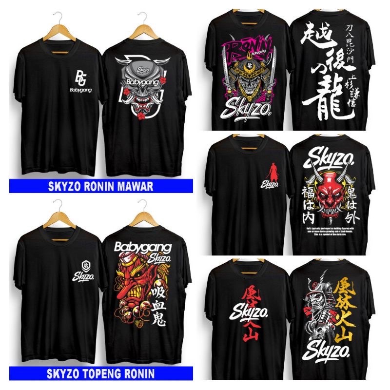 ( COD ) KAOS LAST SAMURAI JEPANG / BAJU DEWASA OBLONG COMBED 30s distro Murah