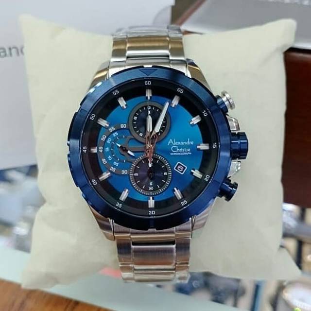 JAM TANGAN ALEXANDRE CHRISTIE COWOK AC 6508 ORIGINAL