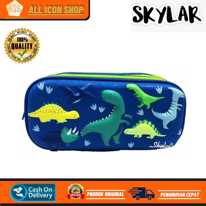 

Pensil Case Skylar Dobel resleting - Tempat Pensil Karakter 3 Dimensi 2