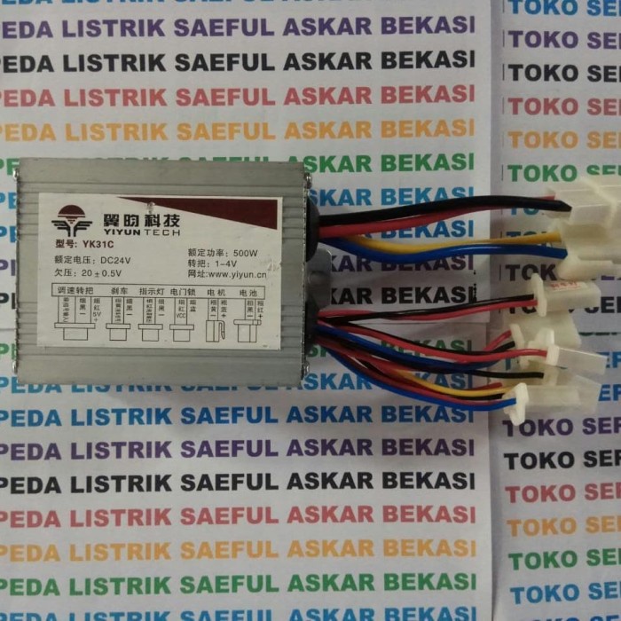 OLAHRAGA SEPEDA CONTROLLER BRUSHED SELIS SEPEDA LISTRIK EBIKE SCOOTER 24V 500W ORIGINAL-PROMO-SALE