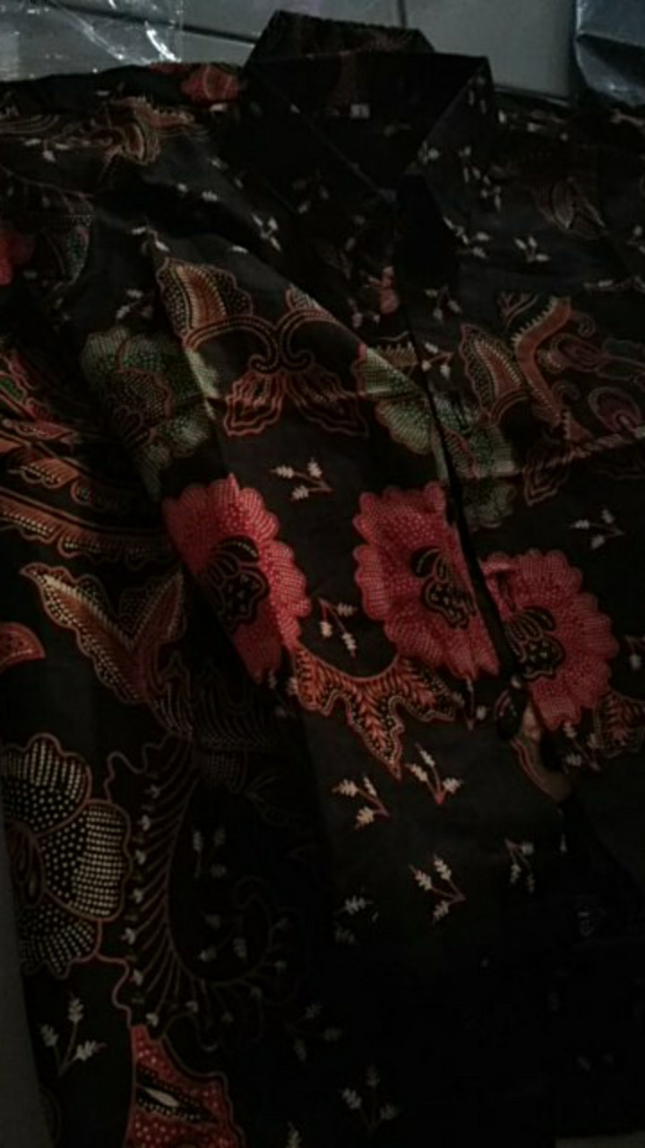 Batik Couple Keluarga Sania Ruffle Ori Ndoro Jowi Kupu Kuning
