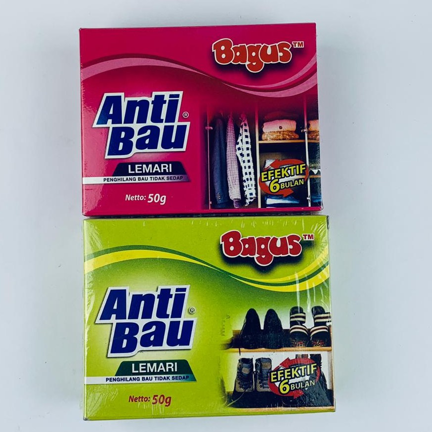 BAGUS ANTI BAU LEMARI/PENGHILANG BAU TIDAK SEDAP 50g