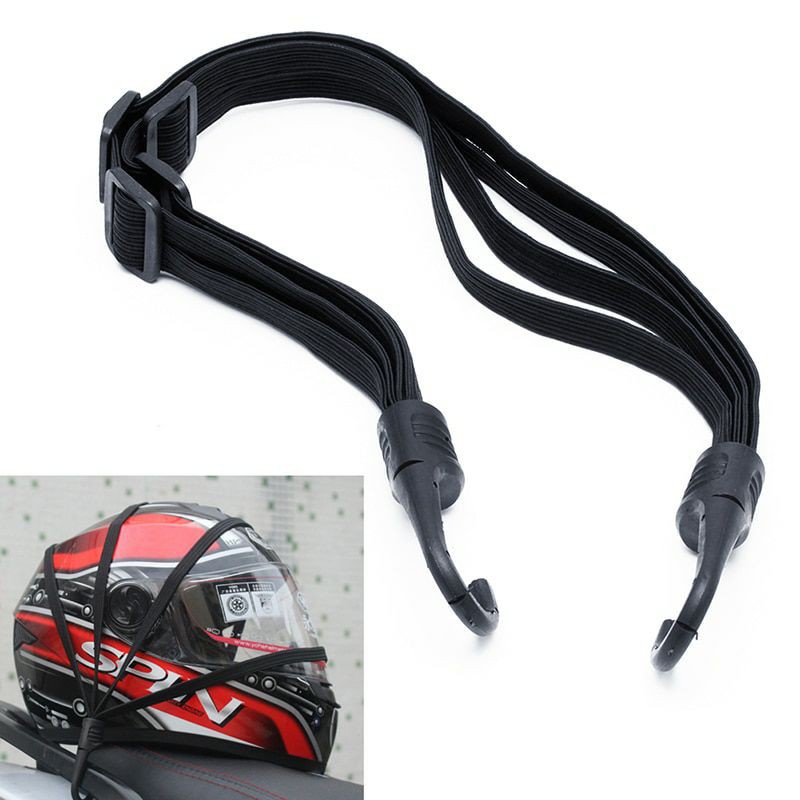 Tali Pengikat Jaring Helm Karet Rubber - 65CM