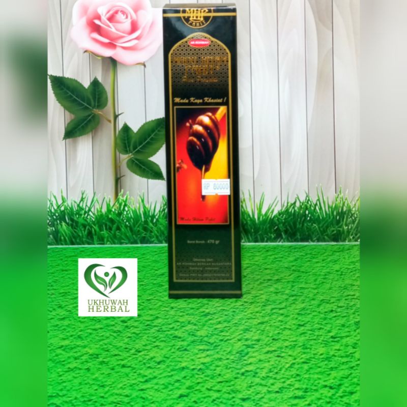 

Madu Hitam Pahit Plus Propolis ArRohmah 470ml