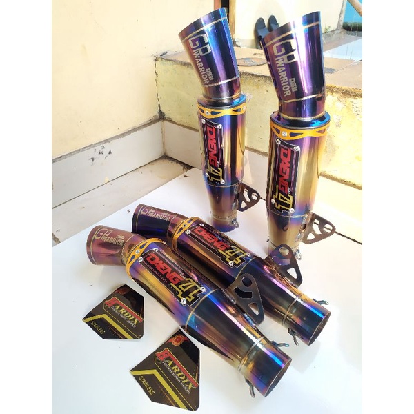 KNALPOT RACING DAENGSAI4 GP WARRIOR SLENCER ONLY