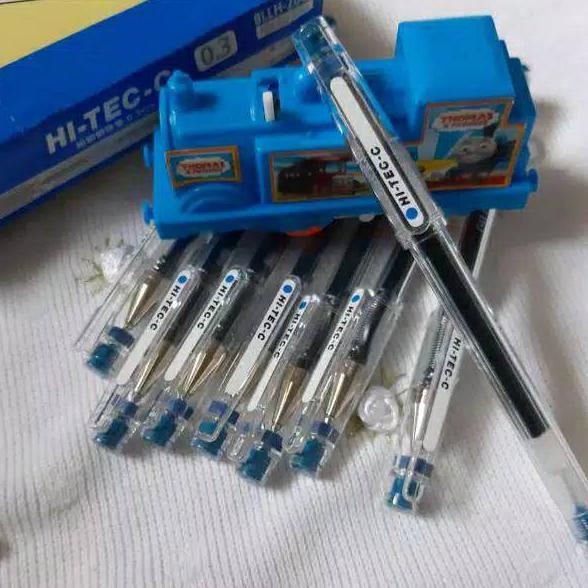 

Big Sale.. LUSINAN BOLPOIN MAKNA HITEC 0.3mm 0.4 0.25 WRNA WARNI per lusin hi-tech