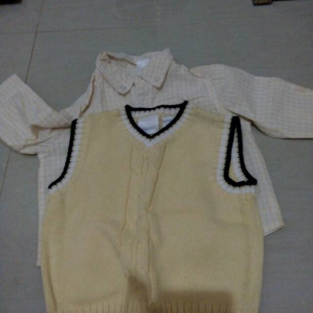 PRELOVED KEMEJA VEST bayi