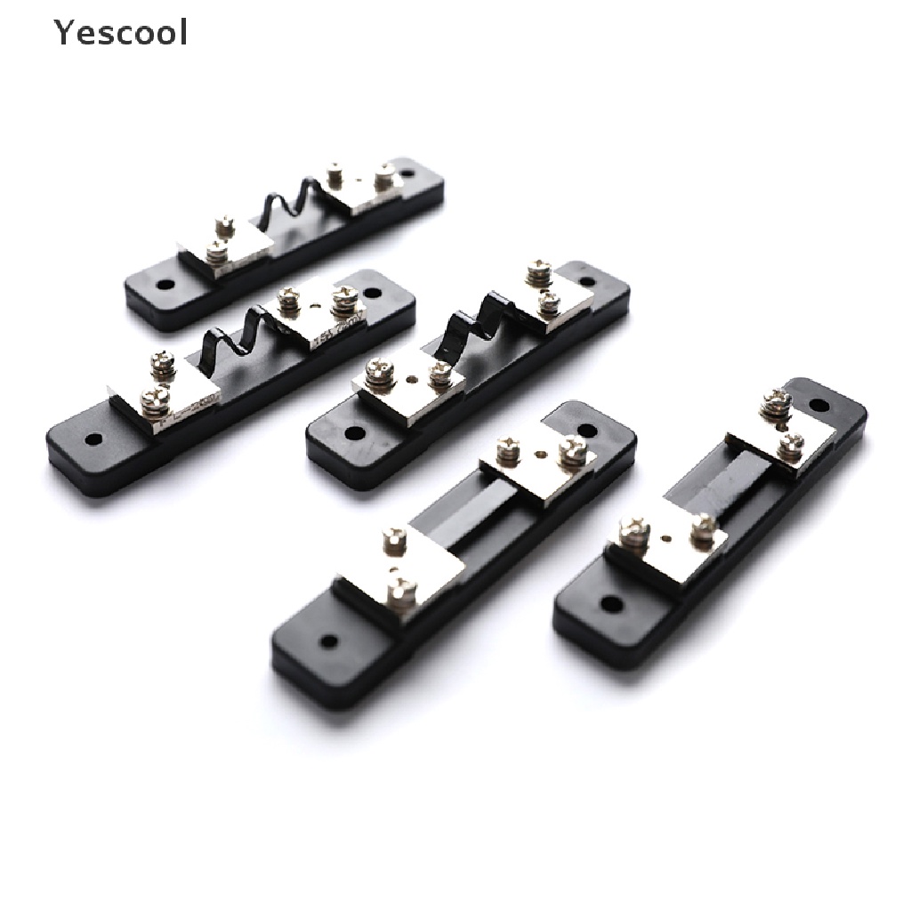 Yescool Resistor Arus DC 75mV FL-2 Untuk Ammeter Analog Meter Digital