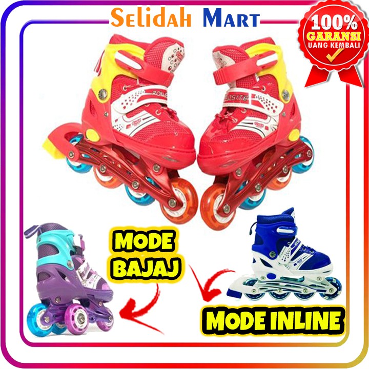 SEPATU RODA INLINE SKATE SEPATU RODA ANAK PEREMPUAN RODA