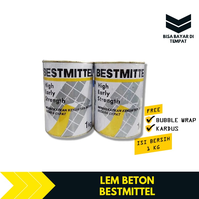 Pengeras Cor Beton Lem Beton Mix Cairan Pengeras Beton BESTMITTEL 1 Kg TBA812