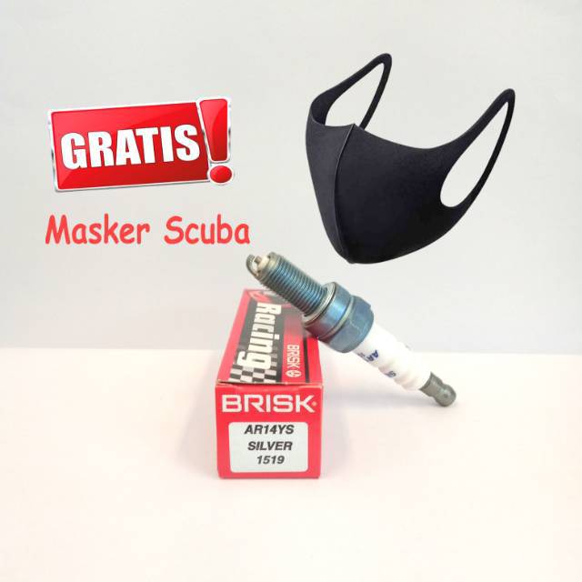  Busi  Brisk Motor  Blade Revo Vario  Xeon Silver Racing 