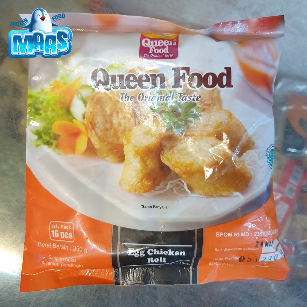 

QUEEN FOOD EGG CHICKEN ROLL 350gr