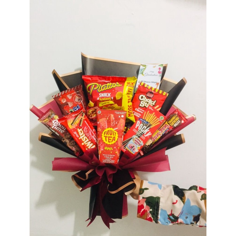 

Bucket Snack/ kado wisuda/kado ultah