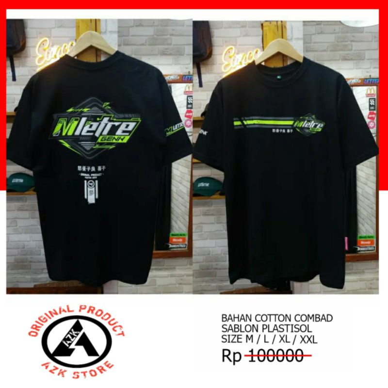 Kaos MLETRE GENK New Original - Kaos Racing pria wanita