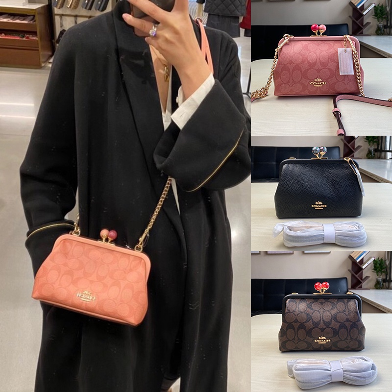 COACH 1451 new fashion wanita tas bahu/tas selempang/tas tangan/tas rantai