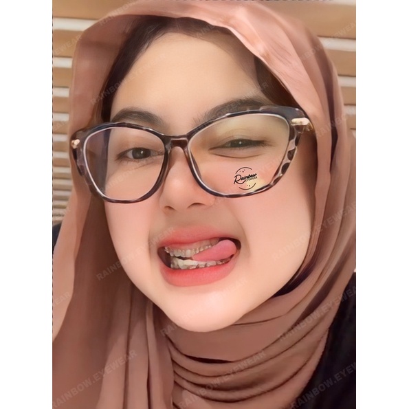 FRAME KACAMATA SEMI CAT EYE KODE (AYUMI)