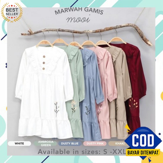 Gamis Anak Model Rompi Ruffle Rayon Premium Anak Perempuan 1 - 10 Tahun | Gift Pack Set Box Hampers 