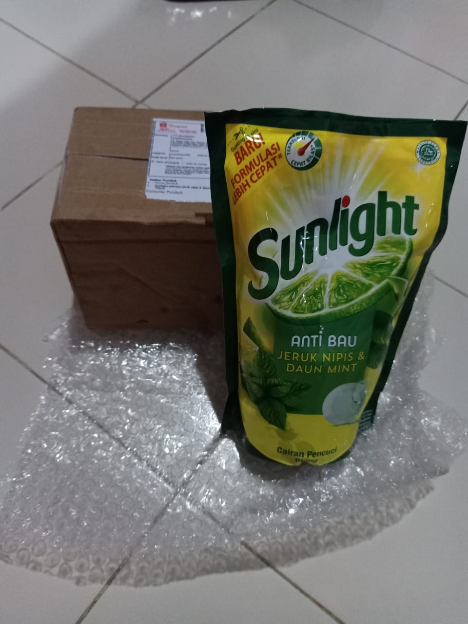 Sunlight Anti Bau Jeruk Nipis & Daun Mint 755ml