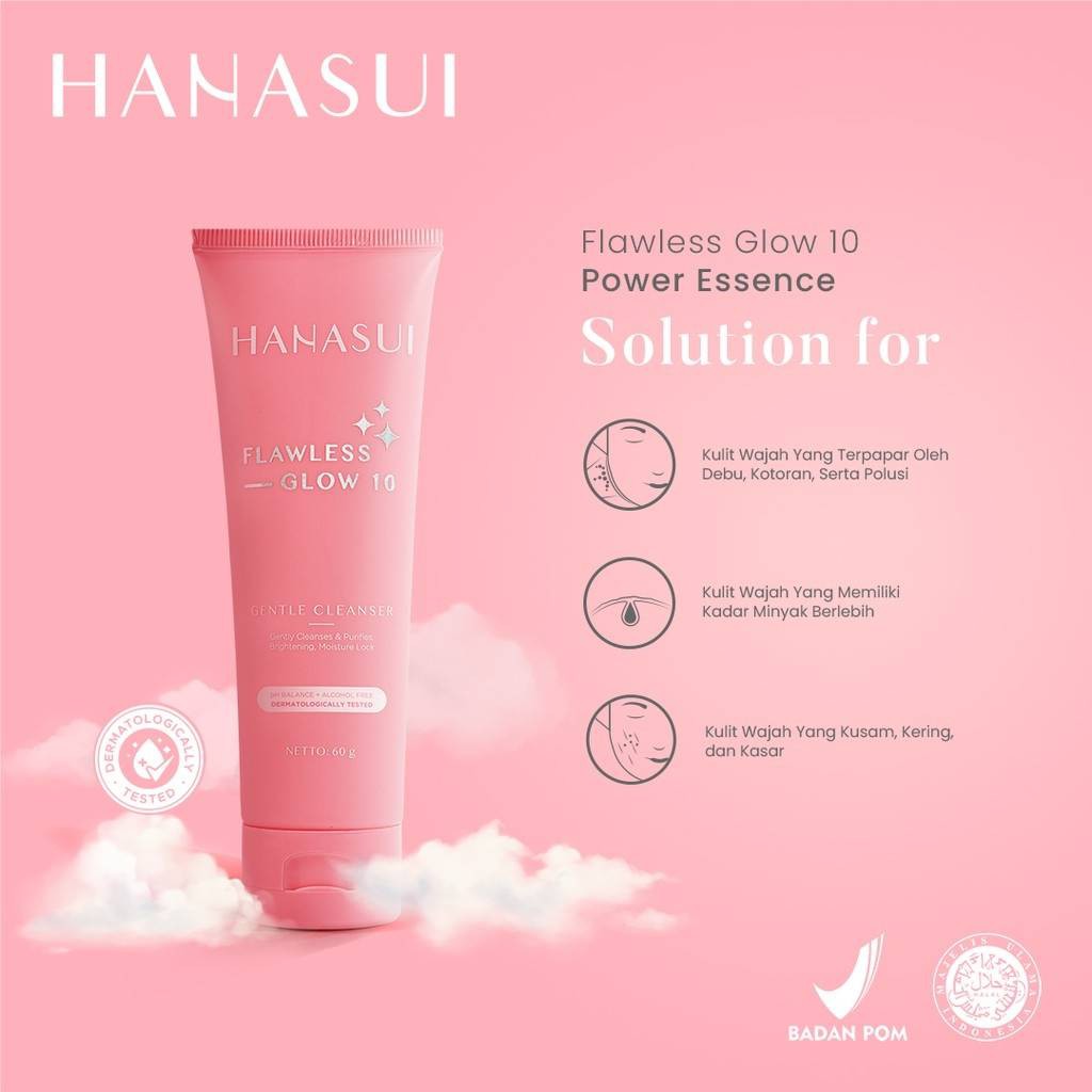 Hanasui Flawless Glow 10 Gentle Cleanser