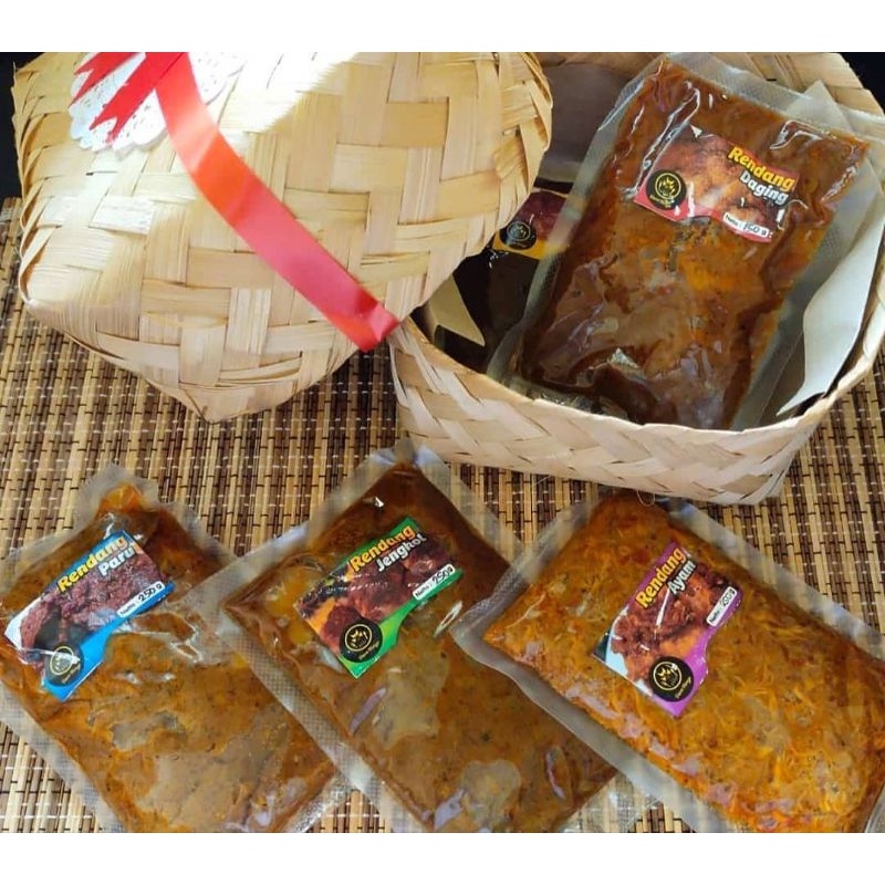

Rendang Daging Suwir Masakan Khas Padang