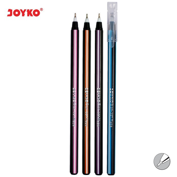 

[Q41] Bolpen Pulpen JOYKO 0,7 mm Ballpoint Pena Pen + Tutup Maze BP-327