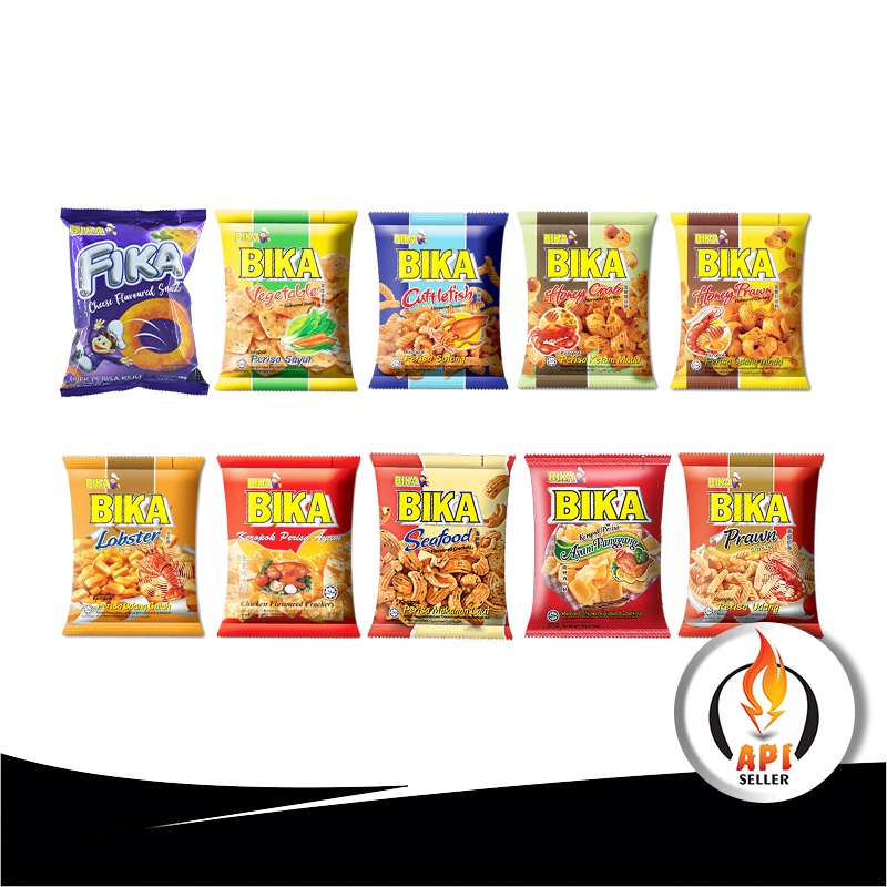 BIKA SNACK / MAKANAN RINGAN 70g