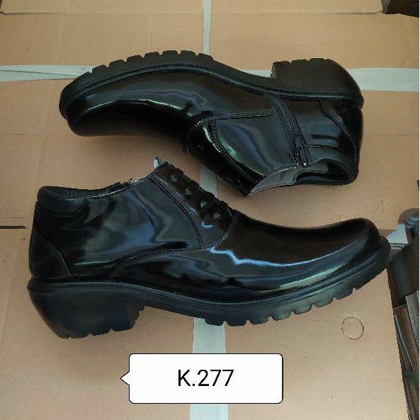 MDL PDH Polri TNI security guard PNS sepatu kerja formal tampil lebih keren