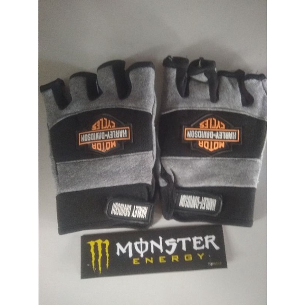 Sarung Tangan Setengah Jari&quot;HERLEY DAVIDSON