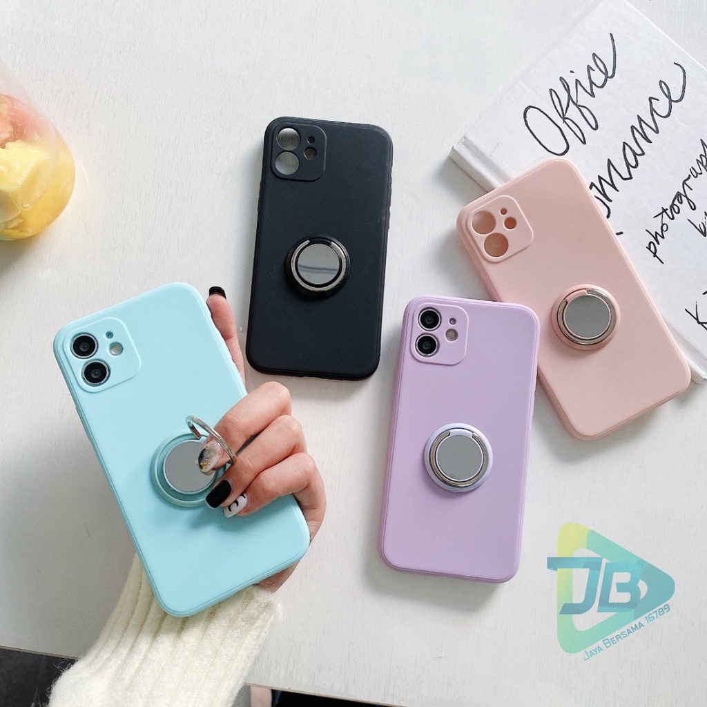 CASE SOFTCASE SILIKON MACARON PELINDUNG KAMERA PERMATA STANDING OPPO VIVO SAMSUNG XIAOMI REALME IPHONE INFINIX ALL TYPE JB5396