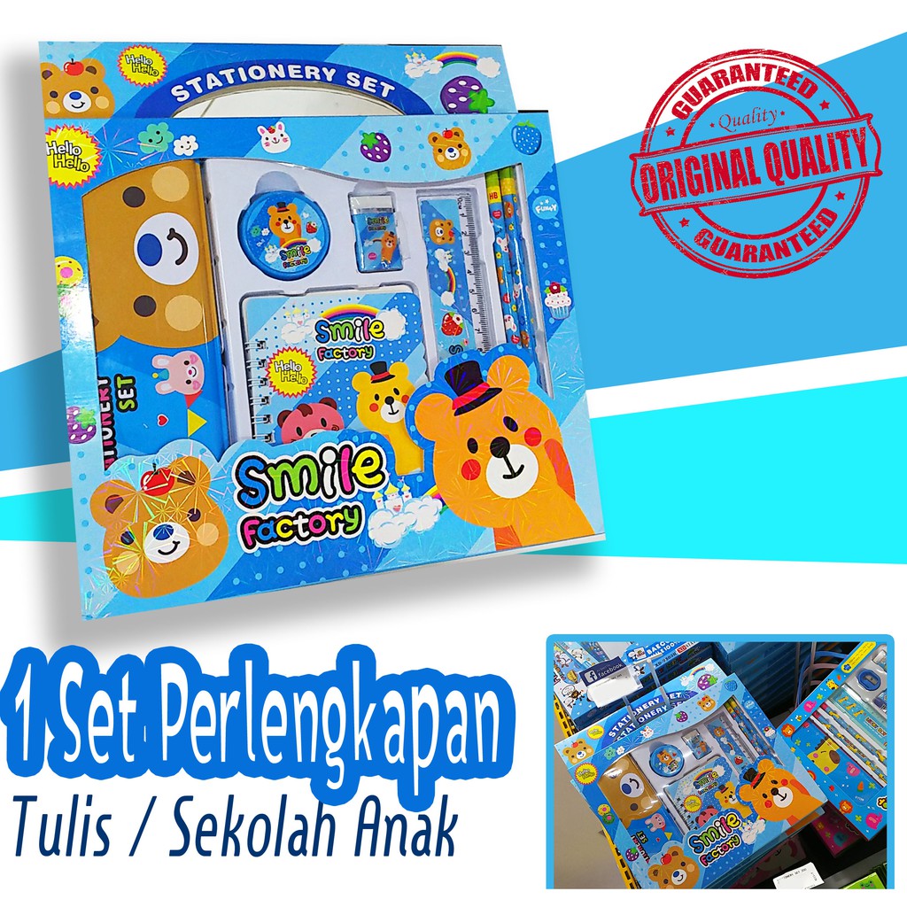 

PAKET ALAT TULIS SEKOLAH ANAK MURAH LUCU TEMPAT PENSIL ANAK LENGKAP