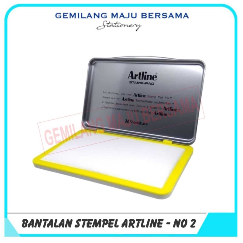 

Bantalan Stempel / Stamp Pad Artline No. 2 Besar (EHJU-4)