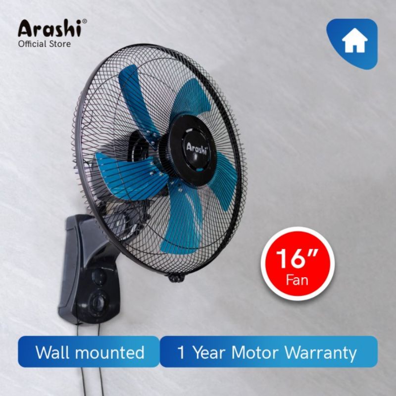  Jual Kipas Angin Dinding Arashi Xflow AR 228 PWF 16" Wall Fan AR228 16 Bildidee 