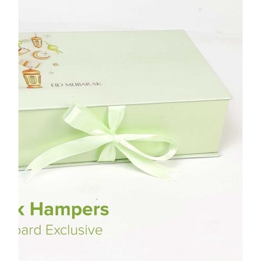 

☟ Hampers hardbox idul fitri lebaran - gift box - Baby Green ➵