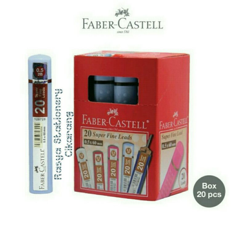 

Faber - Castell Lead Superfine Grip 2B 0.5 Light Blue