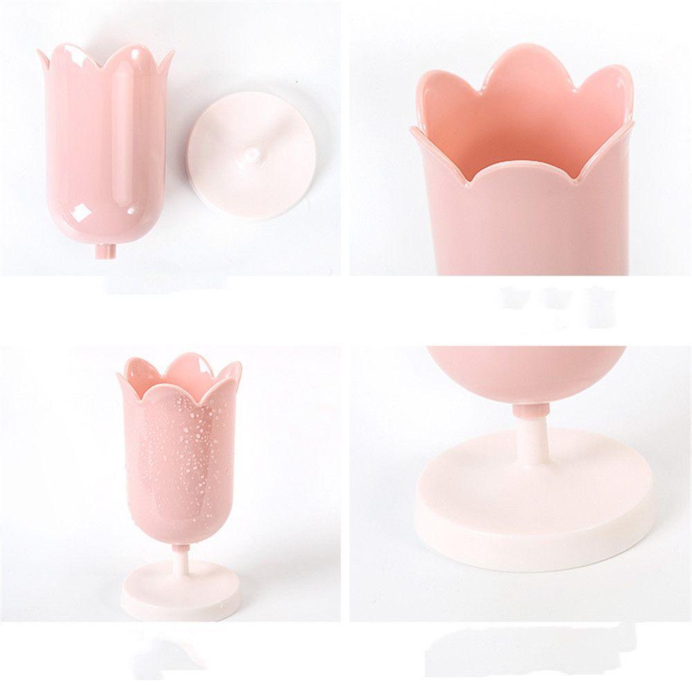 Suyo Pen Holder Dekorasi Desktop Storage Bentuk Bunga Storage Bucket