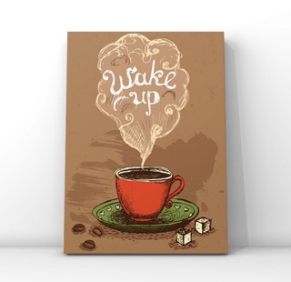 Walldecor Coffee Hiasan Dinding Murah  Poster Kopi Dekorasi  