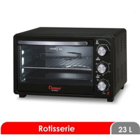 Cosmos Oven Listrik 23 Liter Low Watt CO-9923 23L CO9923 BBQ Rotiserie