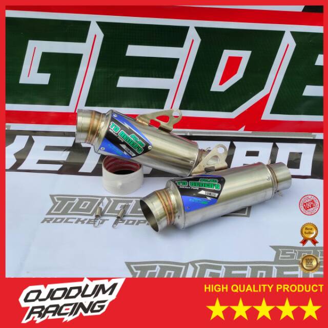 Silencer silincer knalpot racing original product TOGEDEGS GT3 ori bukan jrm ckc pdk kou dbs