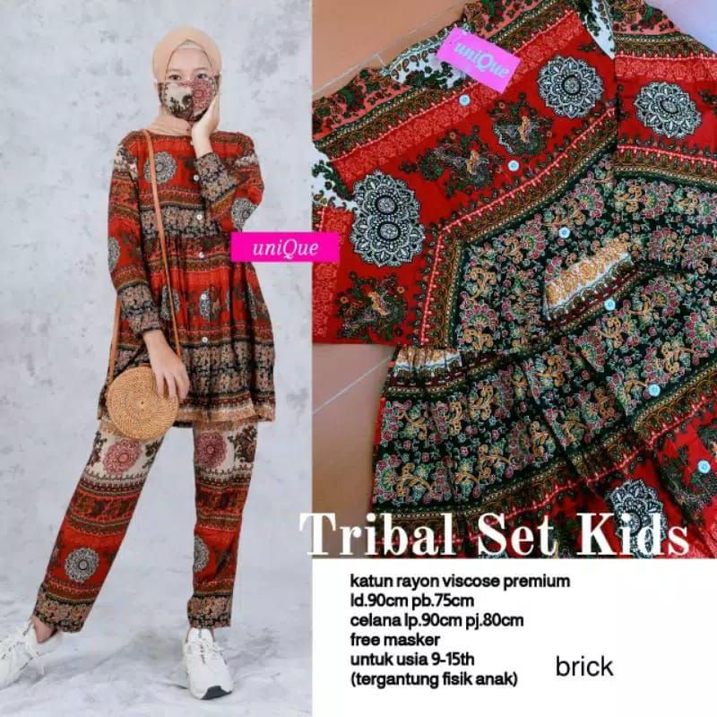 Tribal set kids by unique