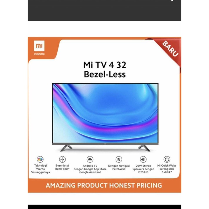 Xiaomi Mi TV 4 32"" Bezel-Less