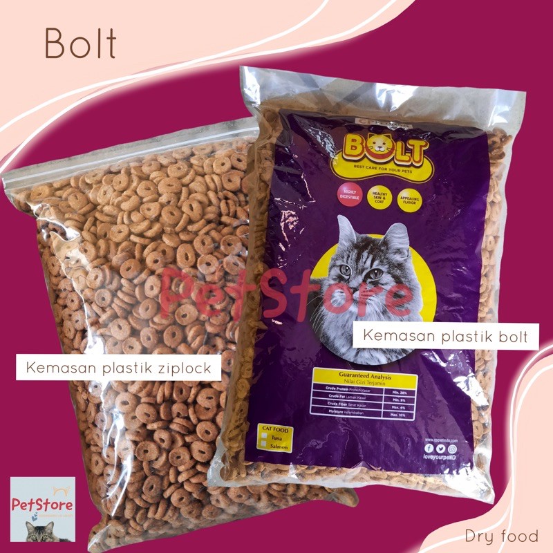 Promo: BOLT REPACK makanan kucing