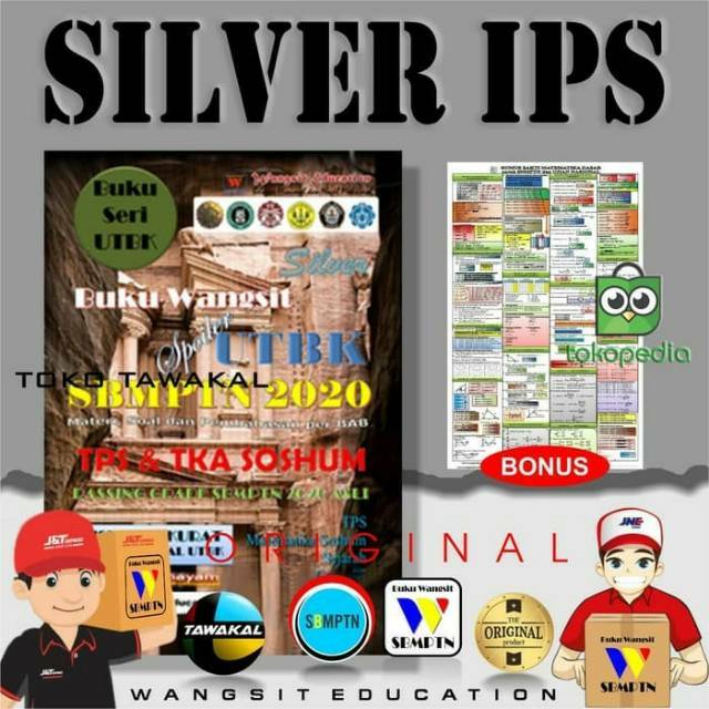 PAKET SILVER IPS UTBK SBMPTN 2020 BUKU WANGSIT