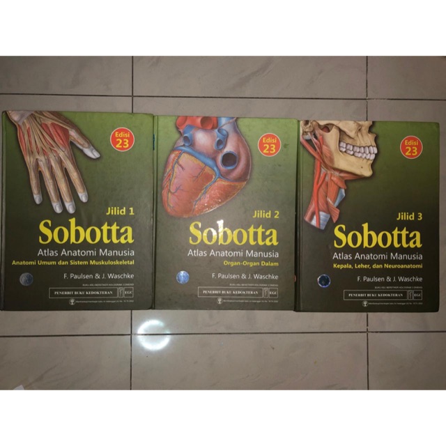 Sobotta edisi 23 (paket bundling 3 buku)