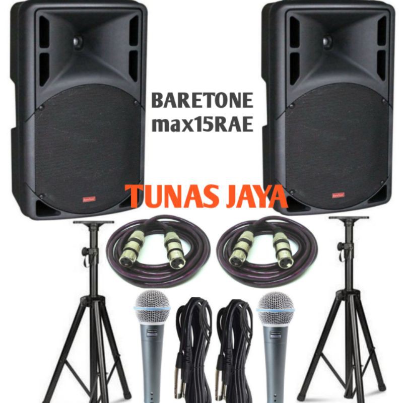SPEAKER AKTIF BARETONE MAX15RAE SPEAKER AKTIF 15INCH BARETONE MAX15 RAE ORIGINAL