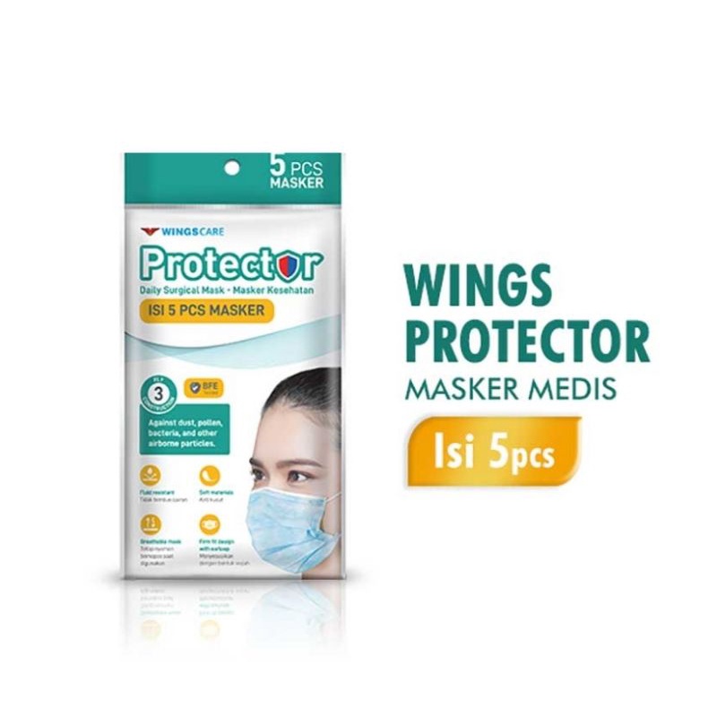 WINGSCARE Protector Daily Mask 5s
