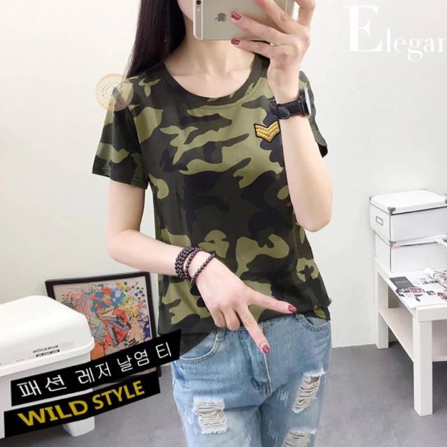  Kaos  Army Import  1039 Shopee Indonesia 