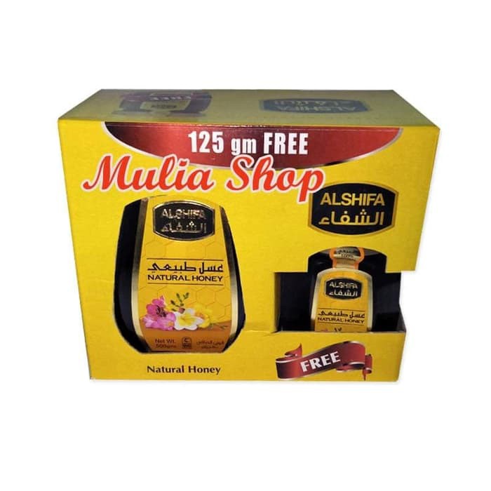 

PAKET (BANDED) Madu Arab ALSHIFA AL SHIFA 500 GRAM + 125 GRAM - MMD1565