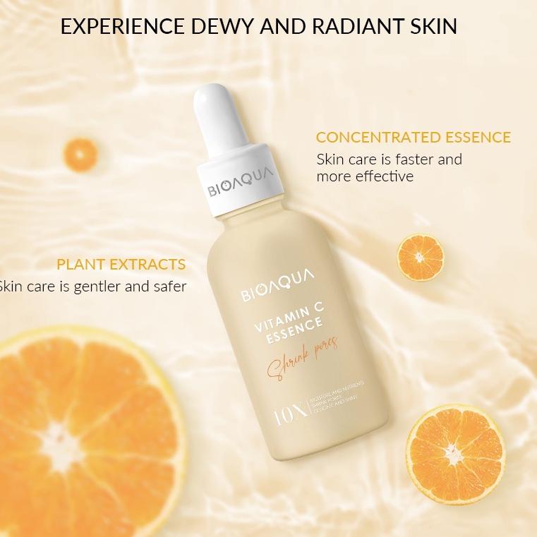 (T8R1).. BIOAQUA kecantikan perawatan set skincare paket 9pcs whitening brightening penghilang jeraw